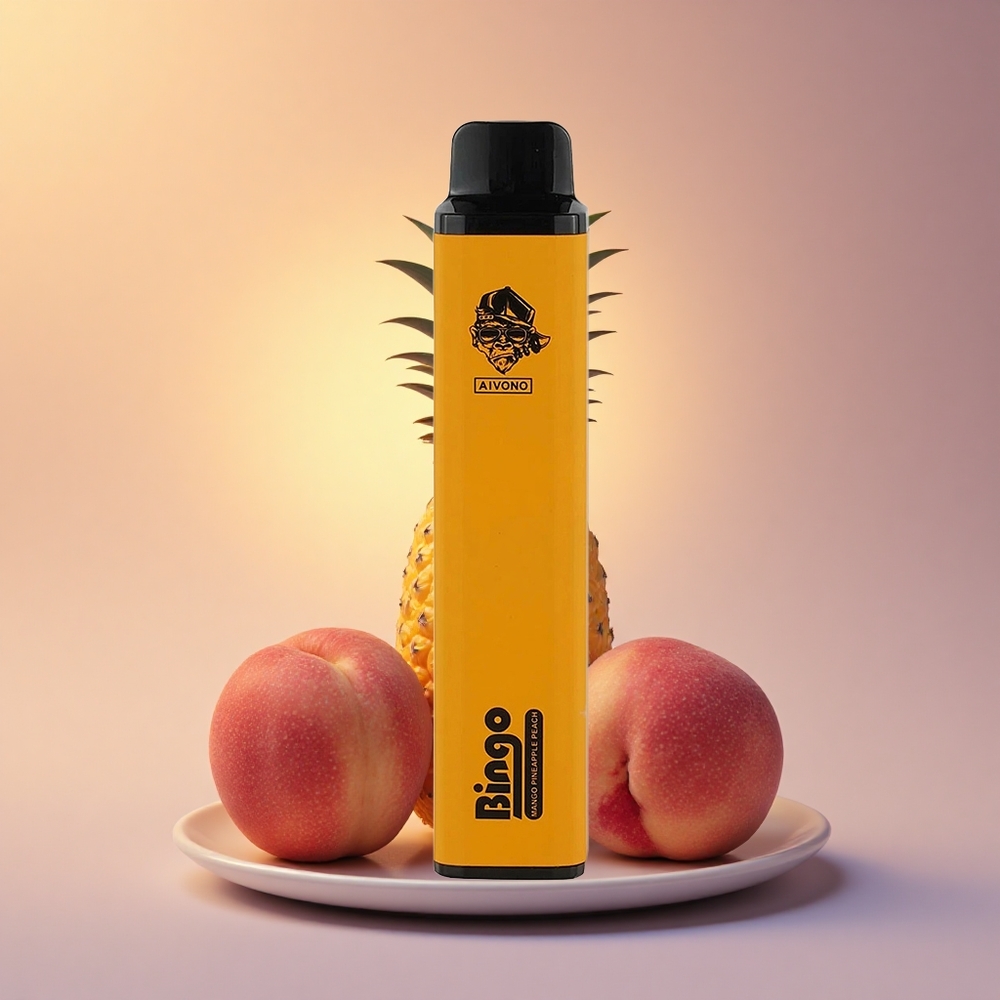 Aivono Aim Bingo 4000 Puffs وانجو الأناناس الخوخ 1000mAh 10 مل