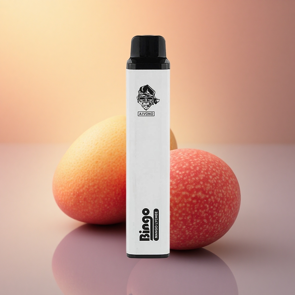 Aivono Aim Bingo 4000 Puffs مانجو ليتشي 1000mAh 10mL 5% نيكوتين