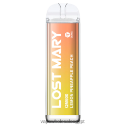 2R86DB395 - Vape Alexandria Egypt ليمون أناناس خوخ LOST MARY QM600