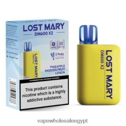 2R86DB478 - شراء Vape بالجملة أناناس باشن فروت ليمون LOST MARY DM600 X2