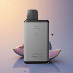 Adalya AD 10000 Puffs البطيخ الأزرق مع أنبوب ألومنيوم وضوء أزرق و 650 مللي أمبير