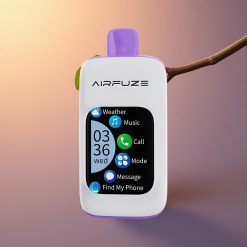 AirFuze Smart 30000 Puffs انفجار العنب مع شاشة تعمل باللمس ونيكوتين 5٪