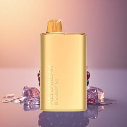 Alibarbar Rich 8000 Puffs توت أسود مثلج بقدرة 2000 مللي أمبير