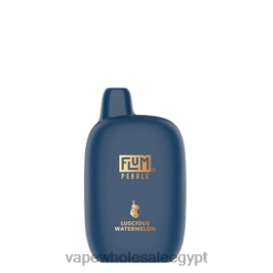 البطيخ فاتنة FLUM PEBBLES 6000 نفث (طبعة عيد الميلاد) 0L04T7 Vape مصر الجديدة