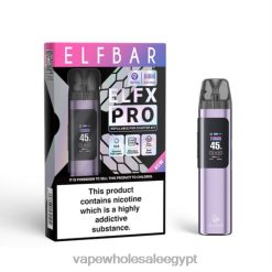 PD80P2 أرجواني ELFBAR ELFX Pro افتح جهاز POD
