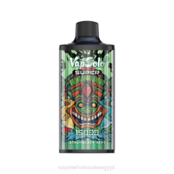 Vape مصر الجديدة P2ZB117 Vapsolo SUPER vape القابل للتصرف كيوي فراولة