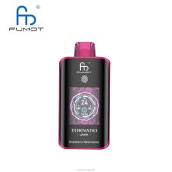 Vape Wholesale Supplier 00T0V16 الفراولة والبطيخ - Fumot Tornado 25000 سيجارة يمكن التخلص منها